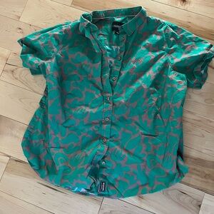Wildfang Essential Button Up Shirt Size 1X NEW